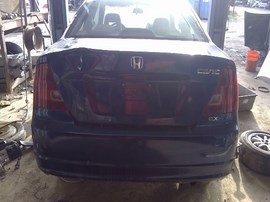 2001 HONDA CIVIC, NAVY BLUE, EX, 1.7L VTEC, AT,  A25078